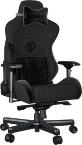 Fotel Anda Seat Fotel gamingowy materiałowy do biura T-Pro 2 czarny XL Anda Seat obrotowy 10