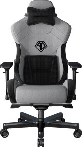 Fotel Anda Seat Fotel gamingowy materiałowy do biura T-Pro 2 szary XL Anda Seat obrotowy 1