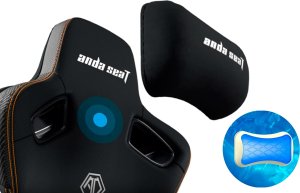 Fotel Anda Seat Fotel gamingowy Kaiser 3 PRO XL Anda Seat materiałowy czarny 7