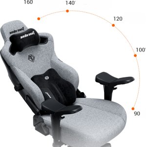 Fotel Anda Seat Fotel gamingowy Kaiser 3 PRO XL Anda Seat materiałowy szary 5