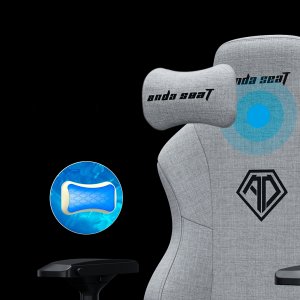 Fotel Anda Seat Fotel gamingowy Phantom 3 PRO L Anda Seat materiałowy czarny 14
