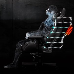 Fotel Anda Seat Fotel gamingowy Phantom 3 PRO L Anda Seat materiałowy szary 16