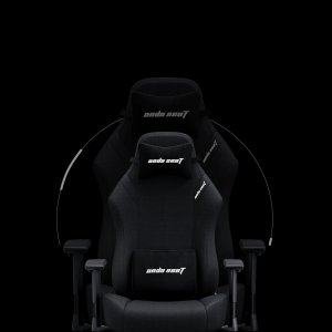 Fotel Anda Seat Fotel gamingowy Anda Seat Luna L materiałowy czarny 15