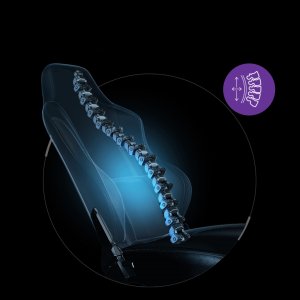 Fotel Anda Seat Fotel gamingowy Anda Seat Luna L materiałowy czarny 10