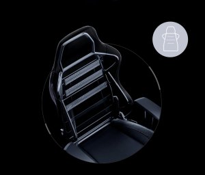 Fotel Anda Seat Fotel gamingowy Anda Seat Luna L materiałowy szary 15