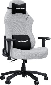 Fotel Anda Seat Fotel gamingowy Anda Seat Luna L materiałowy szary 4