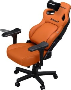 Fotel Anda Seat Fotel gamingowy Kaiser 4 XL Anda Seat skórzany pomarańczowy 2