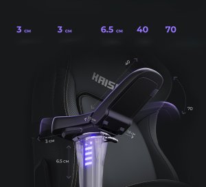 Fotel Anda Seat Fotel gamingowy Kaiser 4 XL Anda Seat skórzany różowy 12