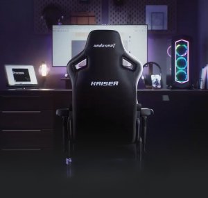 Fotel Anda Seat Fotel gamingowy Kaiser 4 XL skórzany brązowy 15