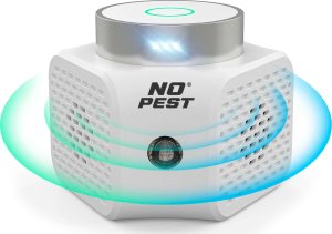 NO PEST Ultradźwiękowy Odstraszacz Myszy Szczurów Quattro Pro Odstraszacz na Myszy Szczury Gryzonie 2