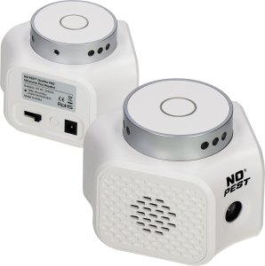 NO PEST Ultradźwiękowy Odstraszacz Myszy Szczurów Quattro Pro Odstraszacz na Myszy Szczury Gryzonie 9