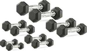 DS Fitness Zestaw hantli DS Hex 1-10kg (110kg) 1