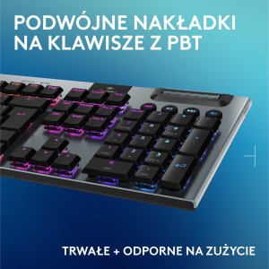 Klawiatura Logitech G915 X Lightspeed GL Tactile (920-012676) 7