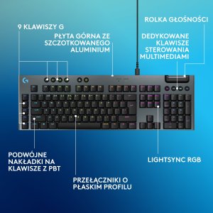 Klawiatura Logitech G915 X GL Tactile (920-012942) 6
