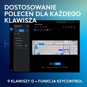 Klawiatura Logitech G915 X Lightspeed GL Tactile (920-012690) 4