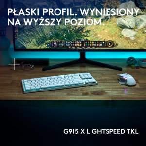Klawiatura Logitech G915 X Lightspeed TKL GL Tactile (920-012737) 2