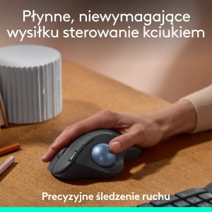 Mysz Logitech Ergo M575S grafitowa (910-007029) 2