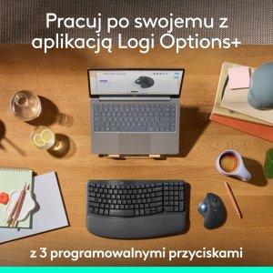 Mysz Logitech Ergo M575S grafitowa (910-007029) 5