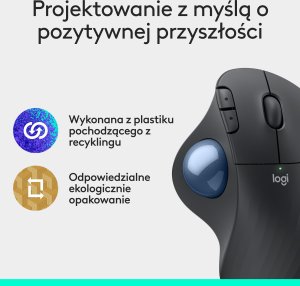 Mysz Logitech Ergo M575S grafitowa (910-007029) 9
