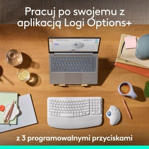 Mysz Logitech Ergo M575S biała (910-007030) 5