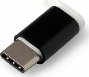 Revers Adapter Przejściówka REVERSE Złącze Micro USB do USB C Czarny Transmisja 2