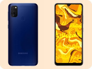 Hello Case Etui do Samsung Galaxy M21 (Czarne, Matowe, Obudowa Slim, Silikon) SZKŁO 3