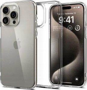 Hello Case ETUI DO IPHONE 15 PRO GUMOWE OBUDOWA CASE SILIKON SLIM POKROWIEC CLEAR VIEW 3