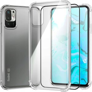 Hello Case ETUI PANCERNE DO XIAOMI REDMI NOTE 10 5G | CASE SILIKON GUMOWE SLIM SZKŁO 1