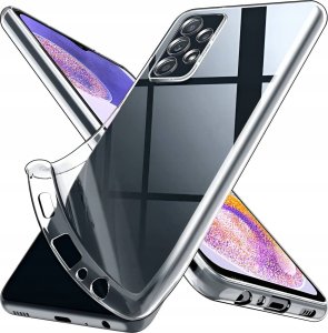 Hello Case Etui Do Samsung Galaxy A23 / A23 5G (Przezroczyste, Bezbarwne, Silikonowe) 2