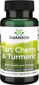 Swanson Swanson - Tart Cherry & Turmeric, 60 kapsułek 1