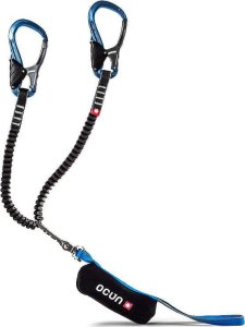 Ocun Lonża Via Ferrata Ocun Captur Pro Swivel niebieska (blue) 1