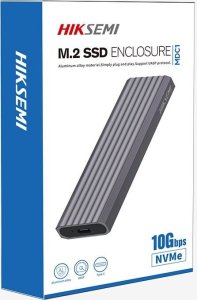 Kieszeń Hikvision HIKSEMI externí box MDC1, M.2 NVMe Enclosure, Až 2280, černá 3