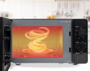 Kuchenka mikrofalowa Bomann Bomann MW 6014 CB schwarz 4