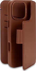 Decoded Decoded Leather Detachable Wallet - skórzana obudowa ochronna do iPhone 16 Pro Max kompatybilna z MagSafe (tan) 1
