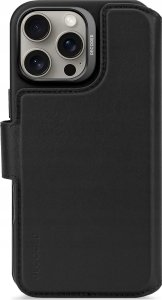Decoded Decoded Leather Detachable Wallet - skórzana obudowa ochronna do iPhone 16 Pro kompatybilna z MagSafe (black) 2