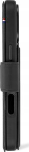 Decoded Decoded Leather Detachable Wallet - skórzana obudowa ochronna do iPhone 16 Pro kompatybilna z MagSafe (black) 3