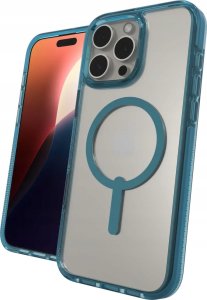 Zagg International ZAGG Santa Cruz Snap - obudowa ochronna do iPhone 16 Pro Max kompatybilna z MagSafe (retro blue) 2