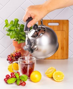 Kamille CZAJNIK NIEELEKTRYCZNY 0873 SZARY 2 L 2