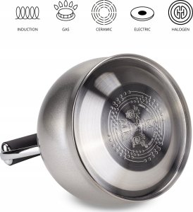 Kamille CZAJNIK NIEELEKTRYCZNY 0873 SZARY 2 L 8