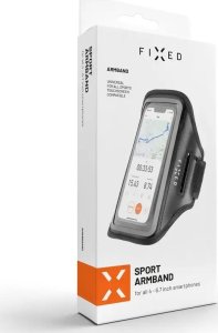 Fixed Armband sportowe etui na rękę, do smartfonów do 6,7", czarny 7