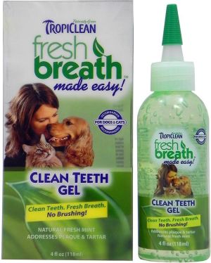 Tropiclean Fresh Breath Clean Teeth Gel 118ml 1