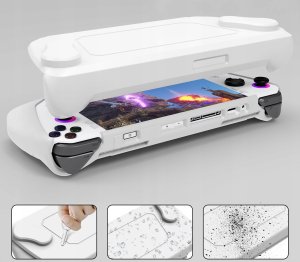 JYS Futerał Pokrowiec Etui Case Osłona 2w1 Przód Tył Do Konsoli Asus Rog Ally / Jys-ra005-v3 / Biały 6