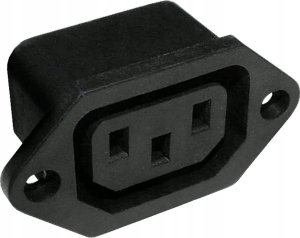 Cabletech Gniazdo AC 3PIN montaż komput. Cabletech 1