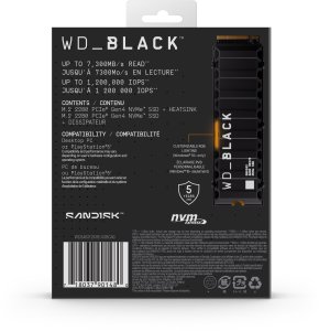 Dysk SSD SanDisk SN850X 4TB M.2 2280 PCI-E x4 Gen4 NVMe (WDS400T2XHE) 8