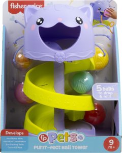 Mattel Pets Kocia wieża Purr-fect (HTW92) 9