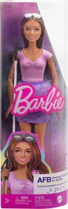 Lalka Barbie Mattel Niewidoma z laską (HRH17) 5
