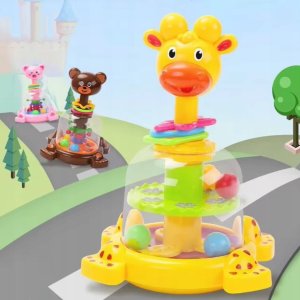 Norimpex Bąk karuzelka Żyrafa z piłeczkami 2000723 8