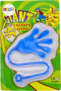 LeanToys Lepka Rączka Łapka Elastyczna Glut Slime Niebieska 3