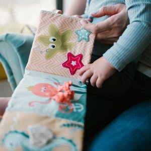 BabyOno 1563 KSIĄŻECZKA SENSORYCZNA UNDER THE SEA 3