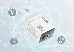Ładowarka Neno 5176 NC1 ŁADOWARKA SIECIOWA PD35W GaN3 6